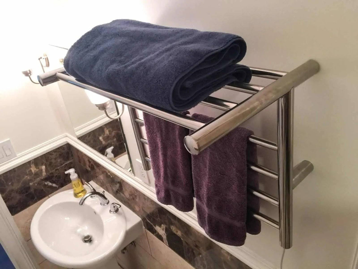 Brushed Towel Warmer Shelf B2696
