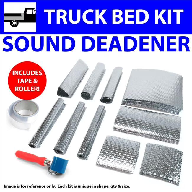 Heat & Sound Deadener for Chevy Truck Bed Kit & Tape, Roller V5632