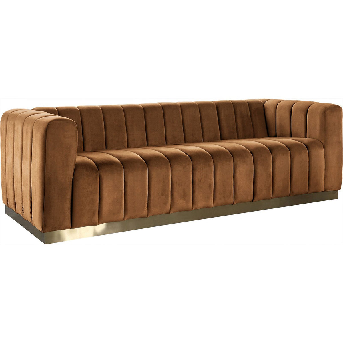 Saddle Velvet Sofa T48453