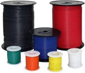16 AWG Red Hookup Wire 1000 ft D6315