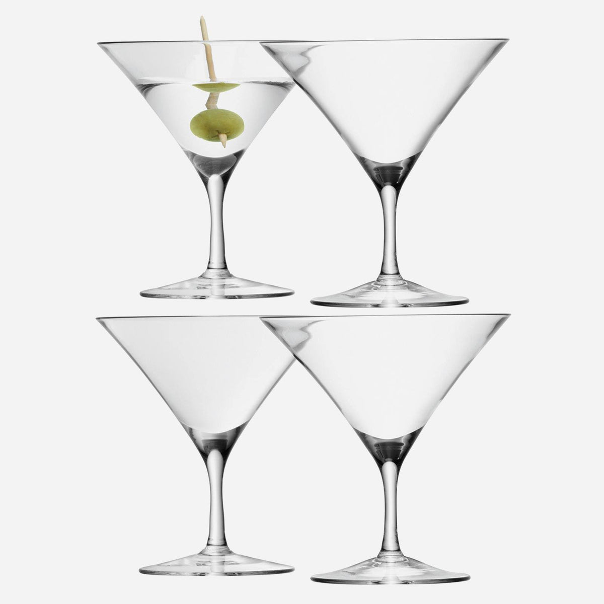 Martini Glass Set of 4 W5174