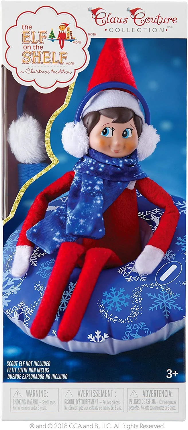 Elf on the Shelf Claus Couture Collection Totally Tubular Snow Set V381