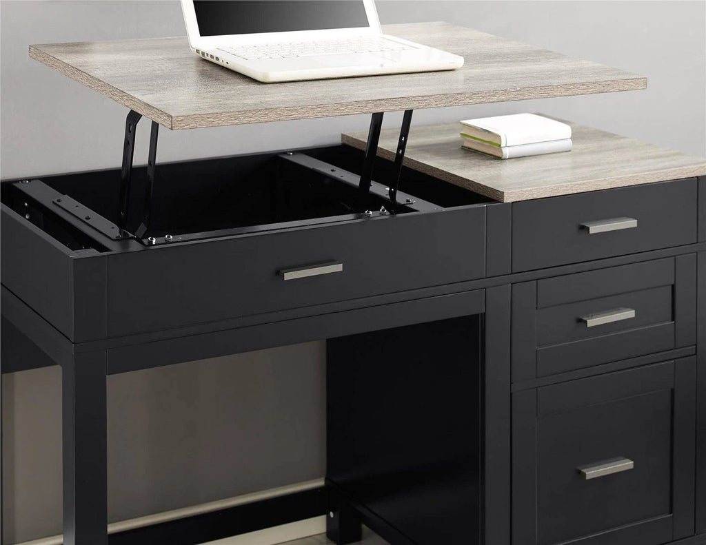 Lift-Top Desk Black E6619