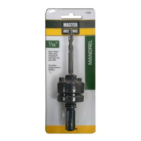 Quick Change Hole Saw Mandrel, 7/16 inch I3212