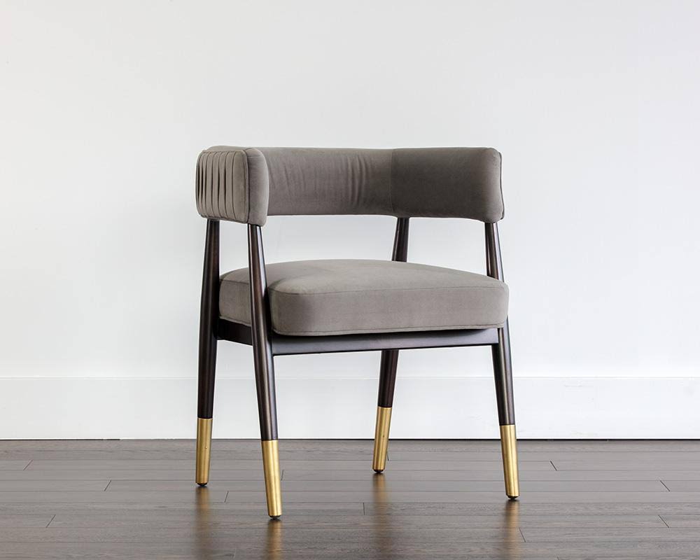 Charcoal Dining Armchair U60631