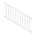 White Vinyl Stair Railing Kit G47575