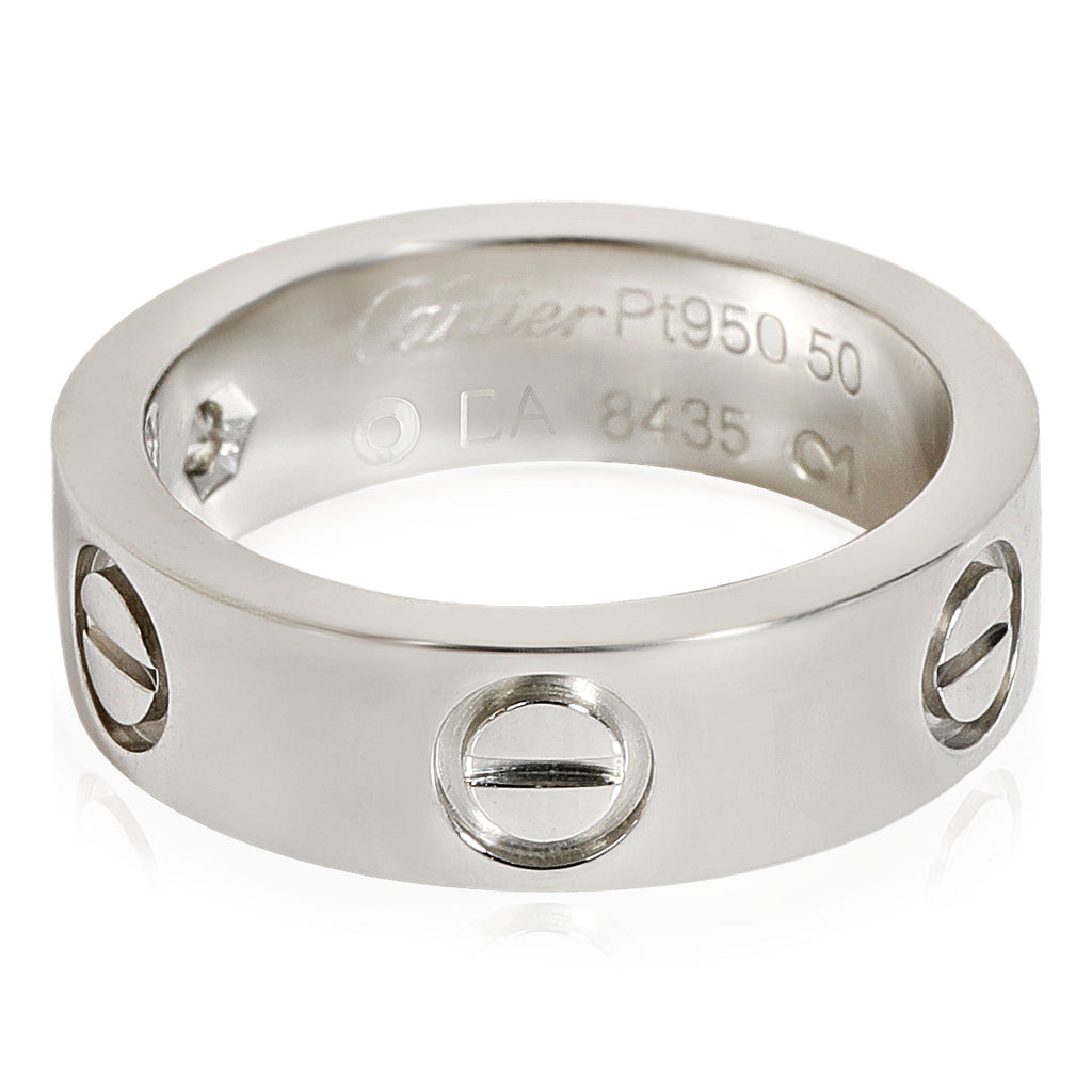 950 Platinum Diamond Ring 0.09 CTW W8885