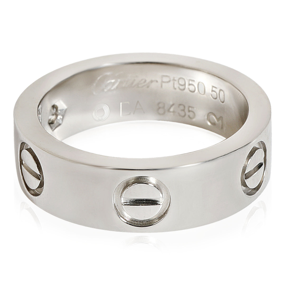 950 Platinum Diamond Ring 0.09 CTW W8885