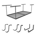 Overhead Storage Combo with 2 Racks and 8 Hooks N546