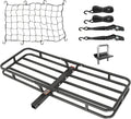 Hitch Mount Cargo Carrier with Net and Strap D215020