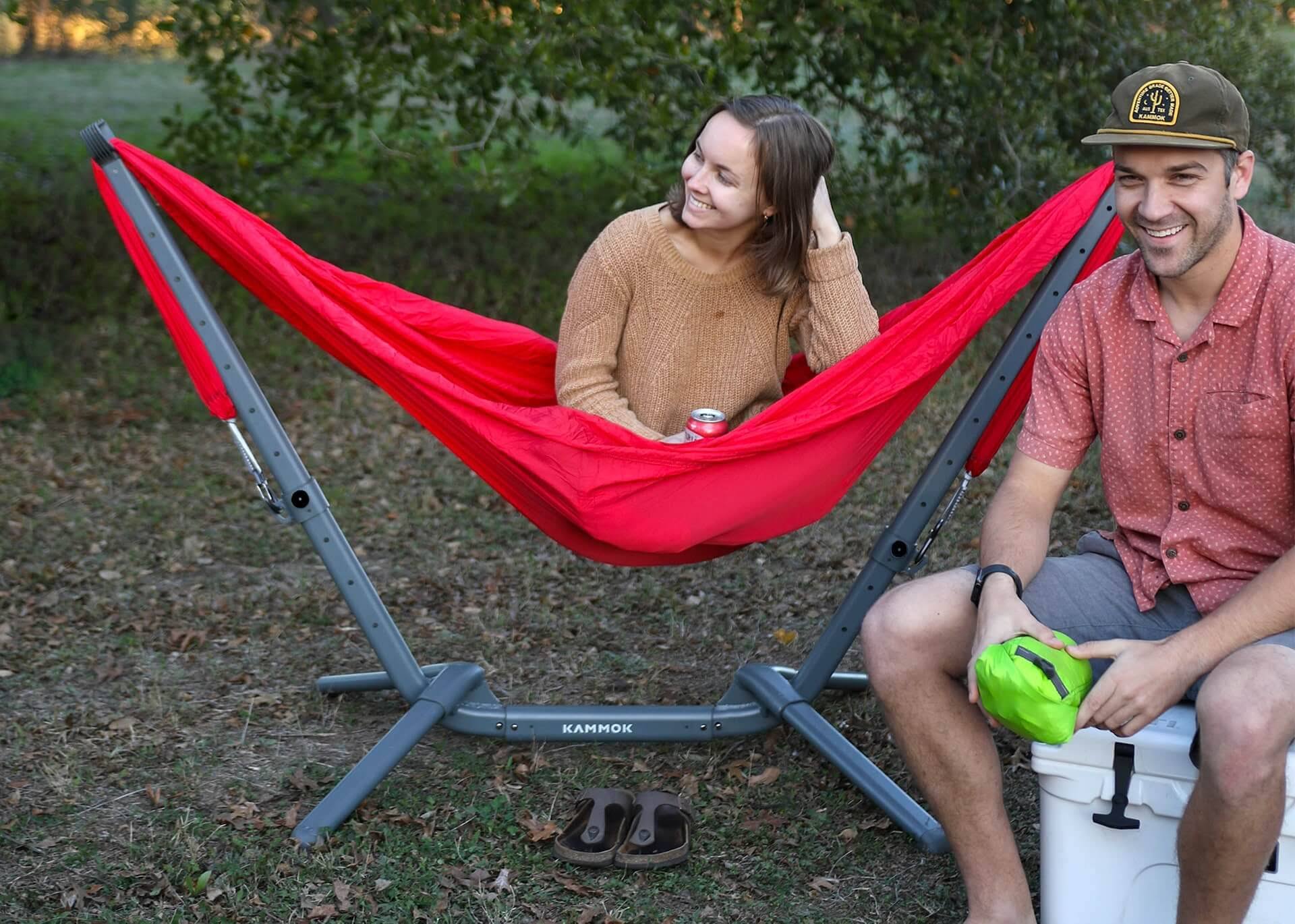 Gray Hammock Stand I483