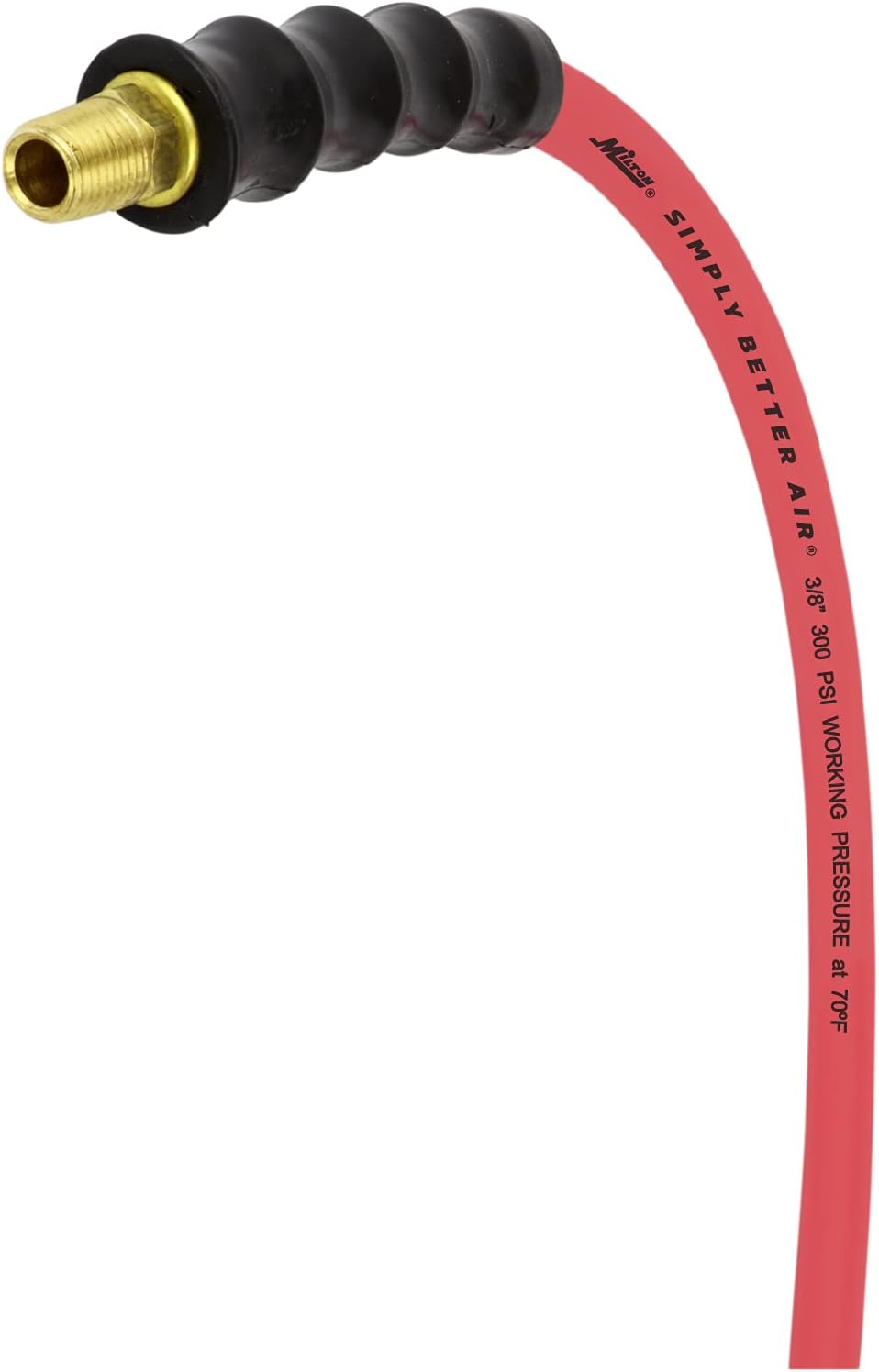 50 ft. x 3/8 ID Ultra Lightweight Rubber Air Hose, Pack of 2 B9214