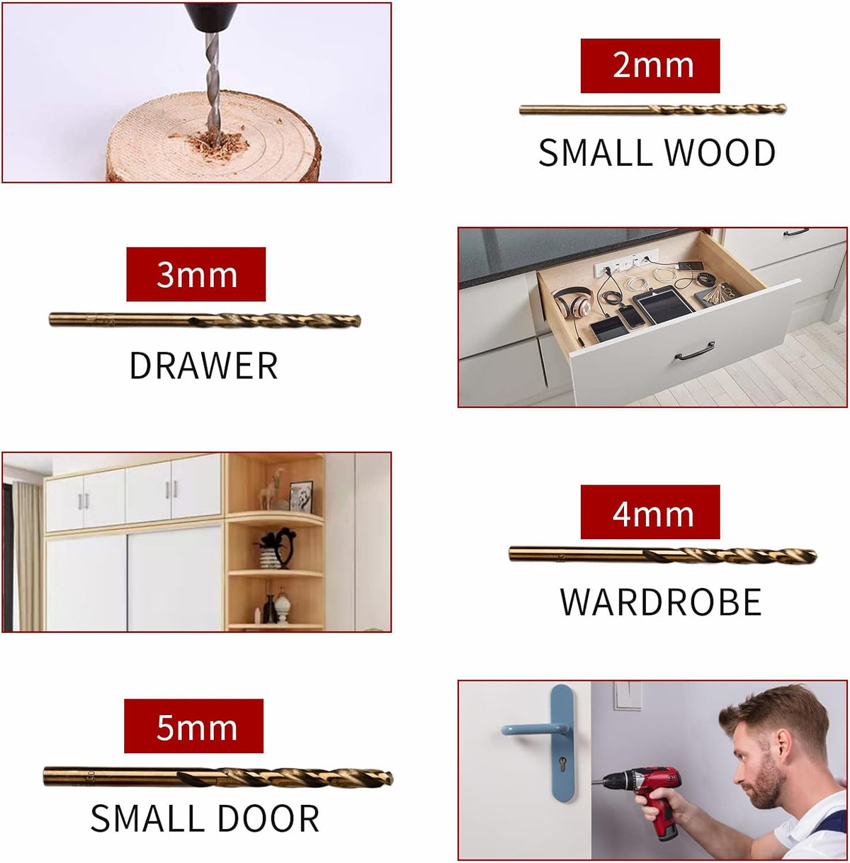 14-Piece Aluminum Alloy Cabinet Handle Template Jig Tool O269261