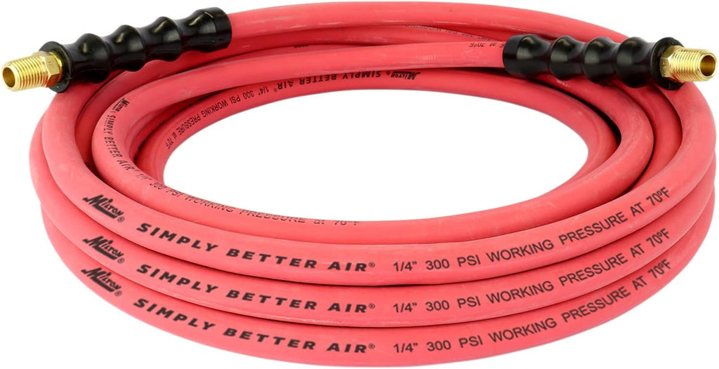 50 ft. x 3/8 ID Ultra Lightweight Rubber Air Hose, Pack of 2 B9214