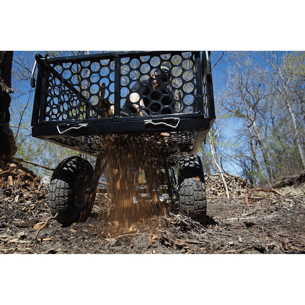 Steel Garden Wagon, 800-Lb. Capacity, 40inch L x 20inch W M788838