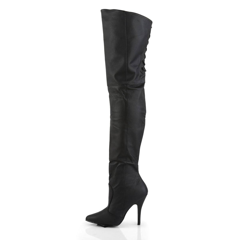 Red Leather 14 Pleaser M52568
