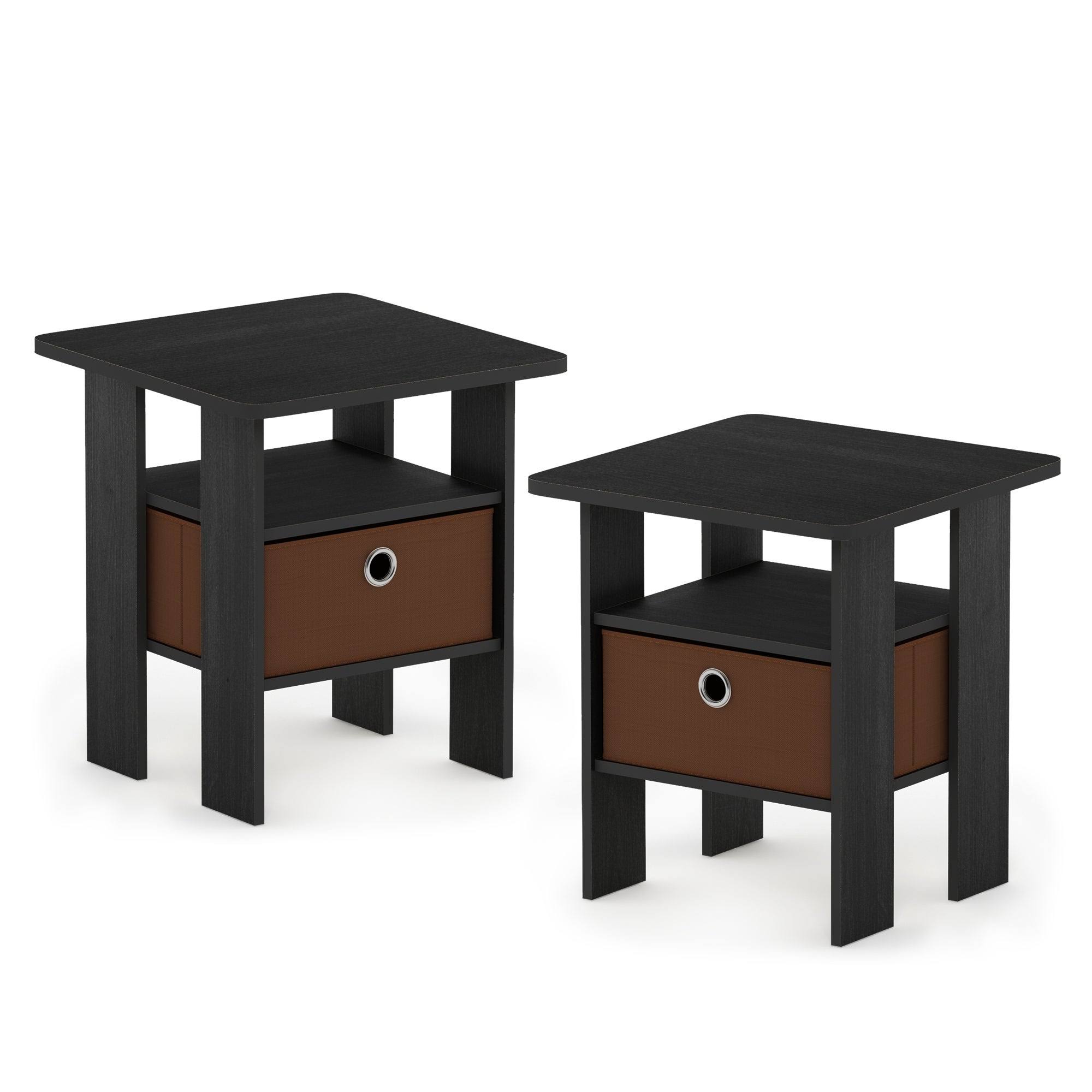 Americano/Brown End Table / Nightstand - Two Tables M475376