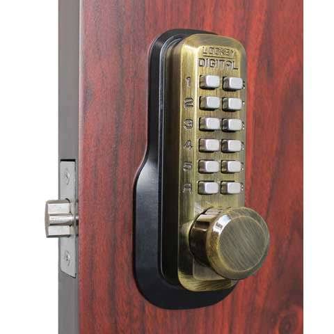 Digital Double Deadlocking Spring Latch Lock C73907