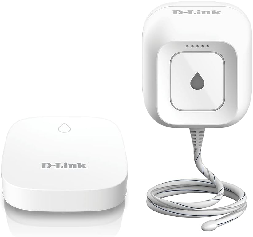 Wi-Fi Water Leak Sensor and Alarm Starter Kit, AC Powered O75357