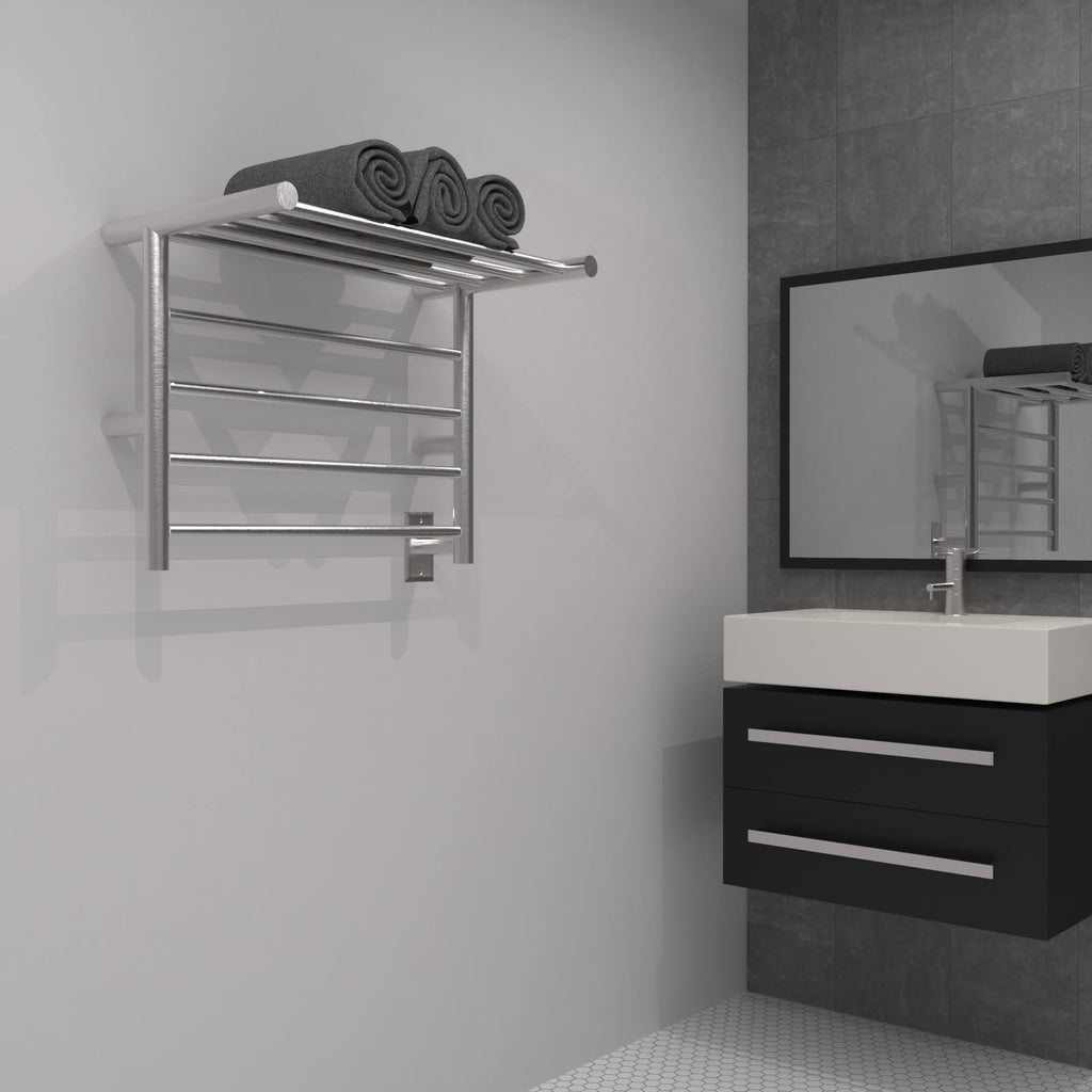 Brushed Towel Warmer Shelf B2696