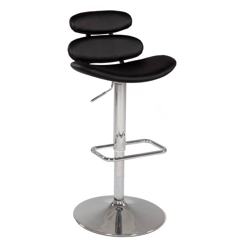 Red Swivel Height Stool Y78414