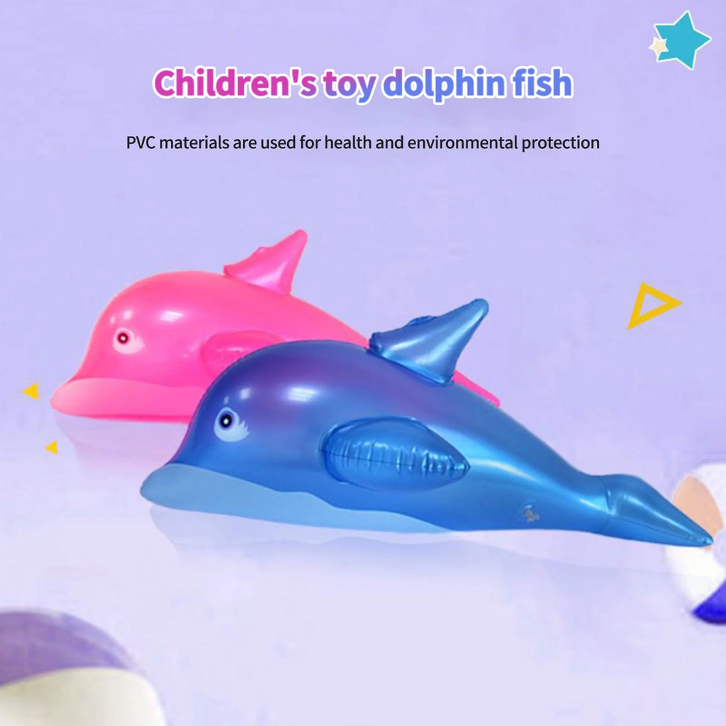 Inflatable Dolphin Fish Children Toy for Swimming Pool B471556
