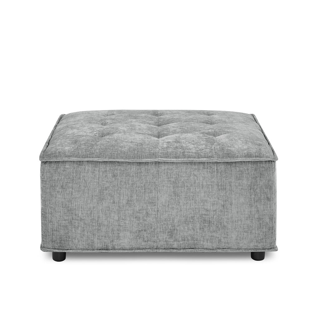 Chenille Grey Modular Sectional Sofa C56390