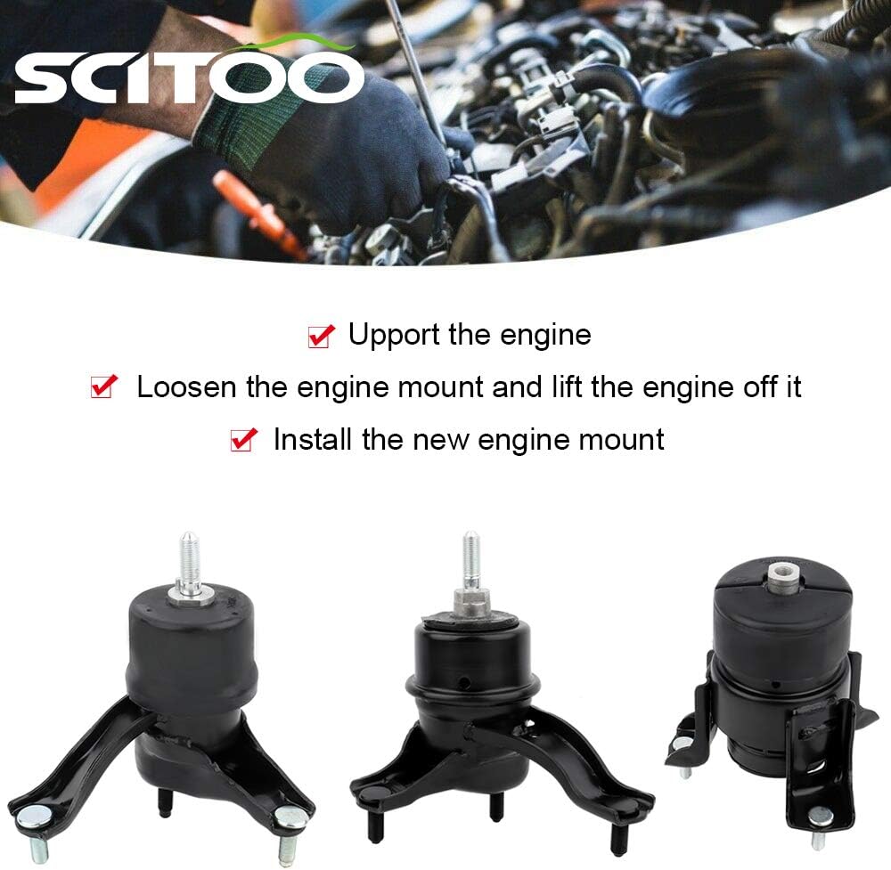 Engine Motor Set 4PCS for Nissan Sentra 1.8L 2.0L O359895