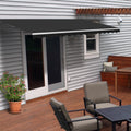 Black Retractable Patio Awning Z256140