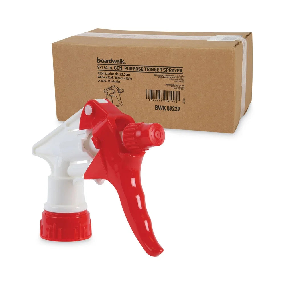 9.25 in. Tube Trigger Sprayer for 32 oz. Bottles - Red/White X81771
