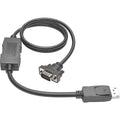 DisplayPort 1.2 to VGA Active Adapter Cable, 10 ft. E3581