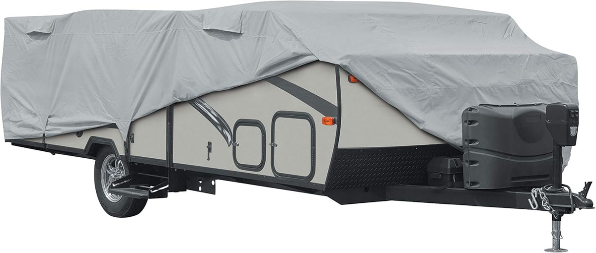 Folding Camping Trailer Cover, Fits 14' - 16'L Trailers Z1847