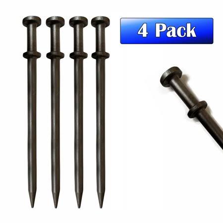 1x20 Double Head Steel Stakes, 4 Pack Z18558