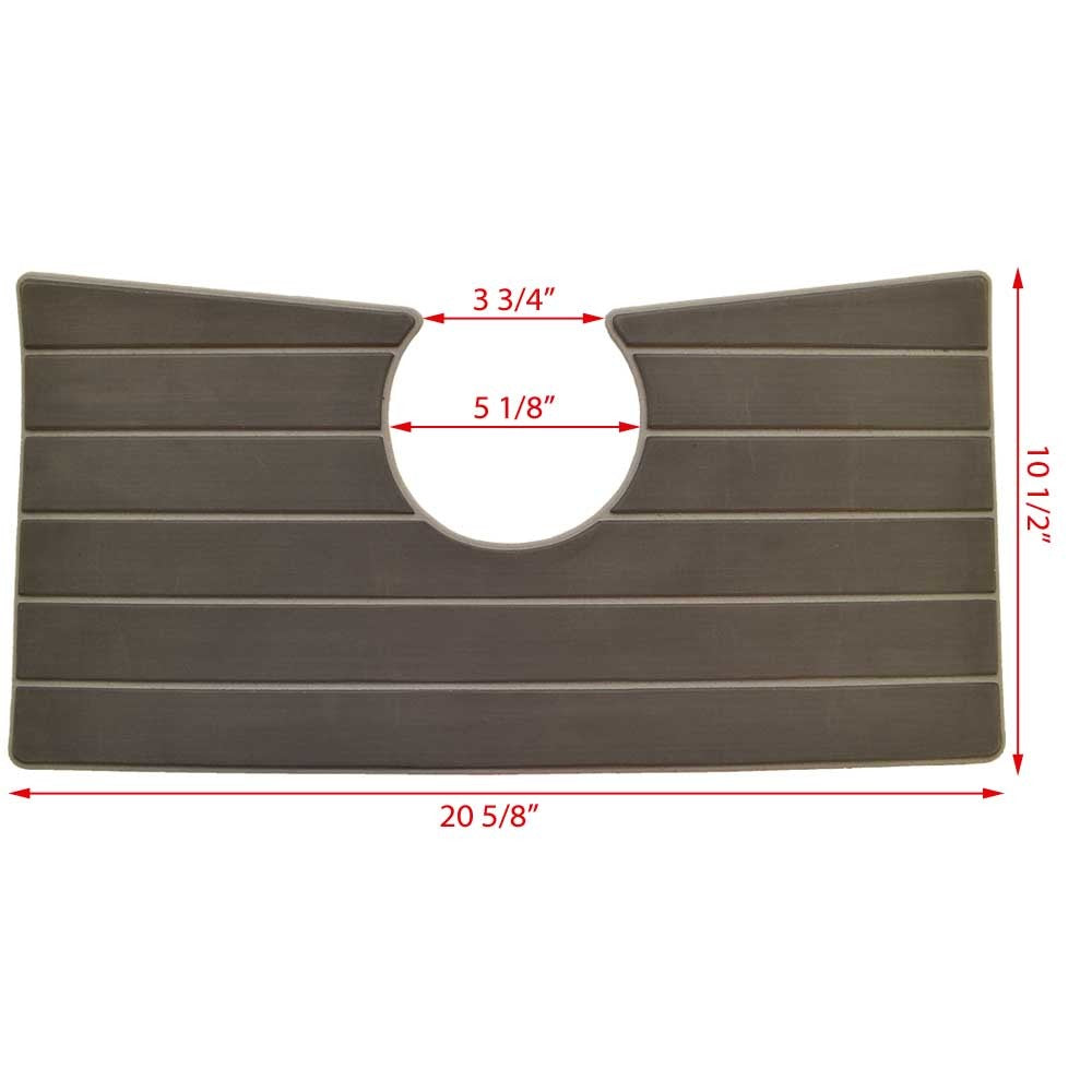 Gray Black Non-Skid Step Pad N781357