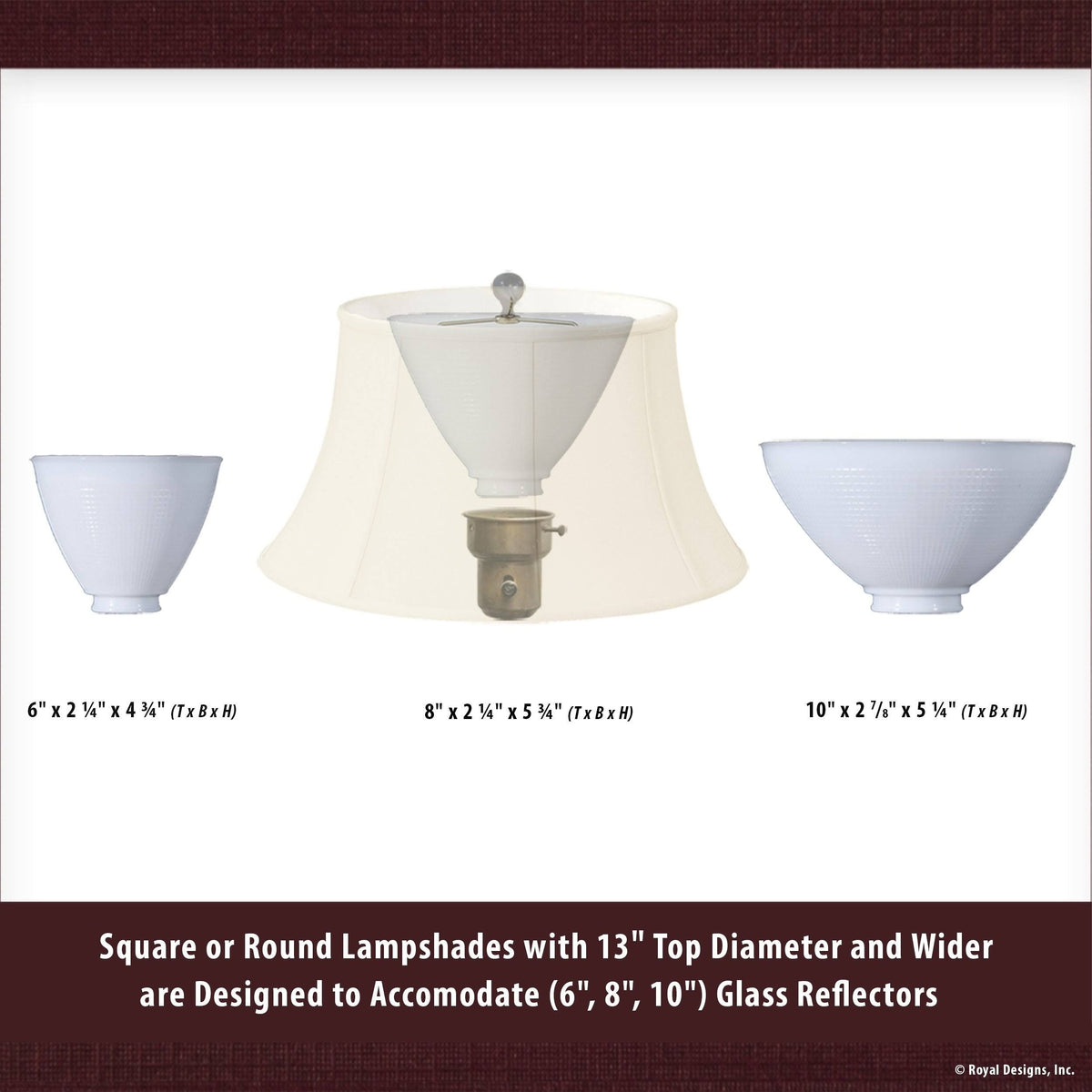 Eggshell Lamp Shade, 8 x 16 x 13 O837614