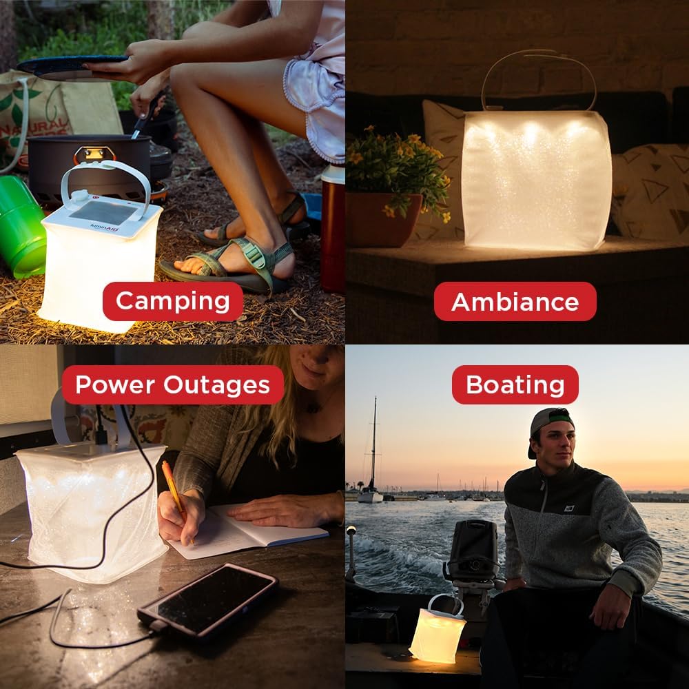 2-in-1 Solar Camping Lantern and Phone Charger X270