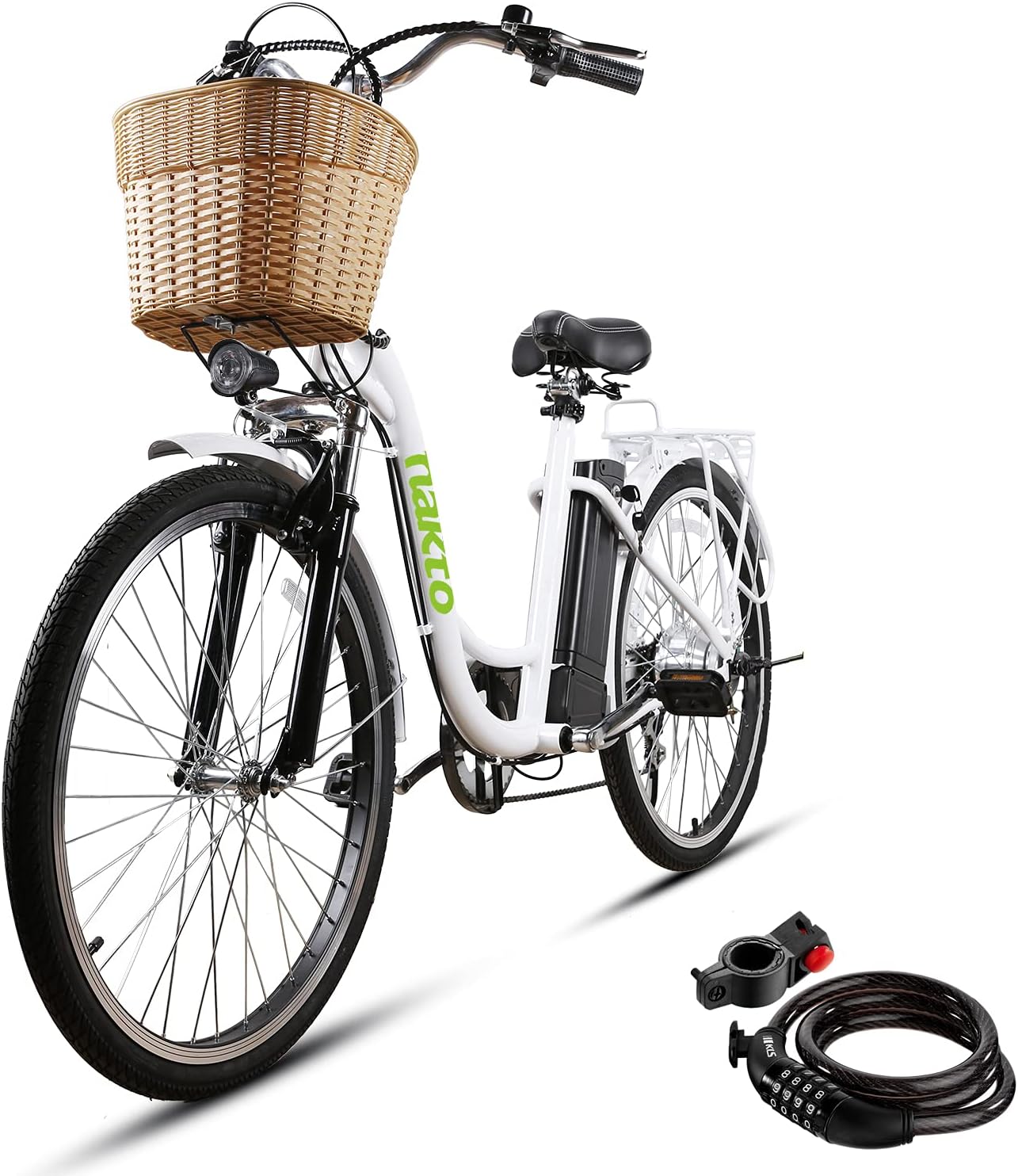 26'' Electric Cargo Bicycle with 10.5Ah Removable Lithium Battery Y242661