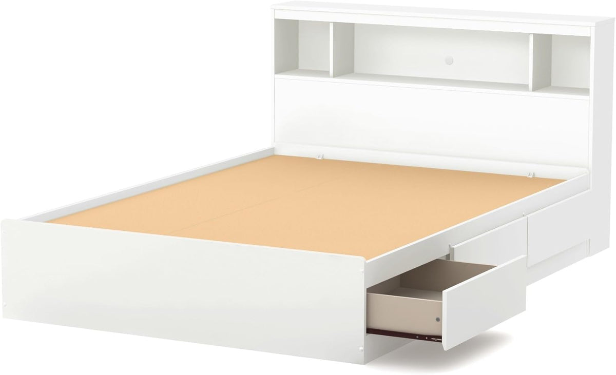 Full Mates Bed With Bookcase Headboard M22462