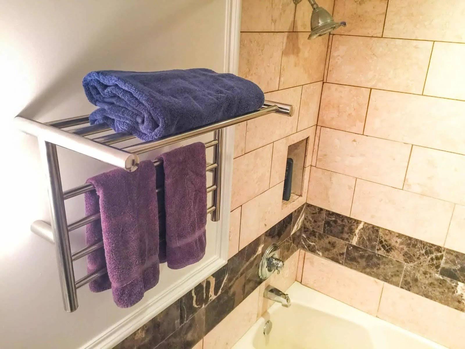 Brushed Towel Warmer Shelf B2696