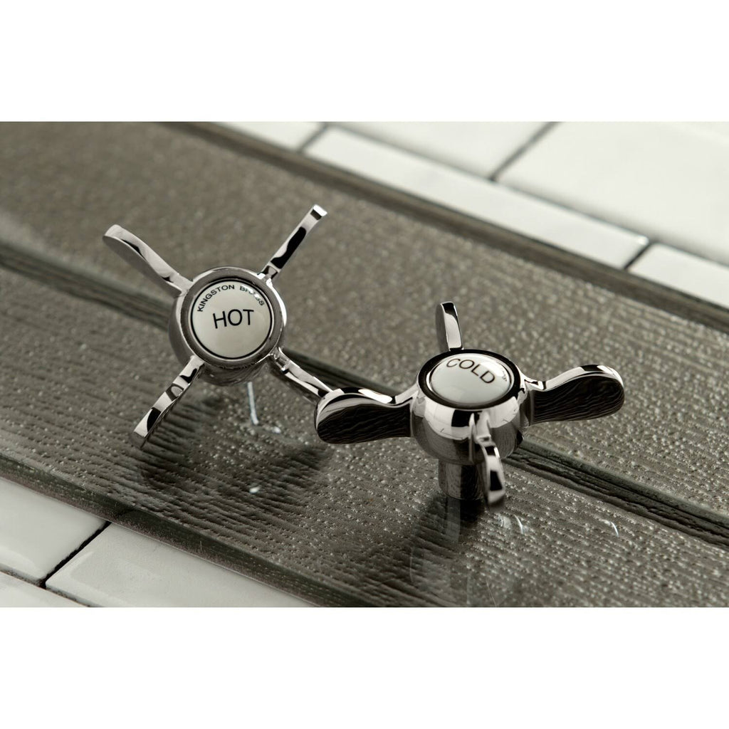 Brushed Brass Clawfoot Tub Faucet with Hand Shower M994236