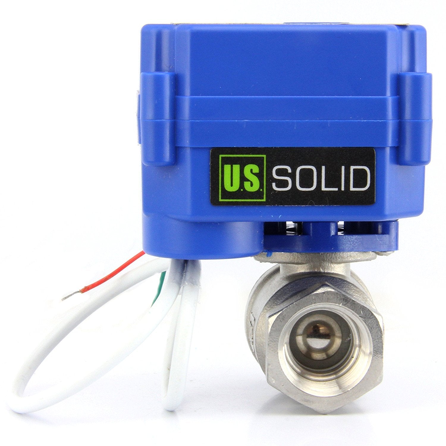 3/4" Motorized Ball Valve 85-265V AC Brass Normally Closed Pack of 2 L437