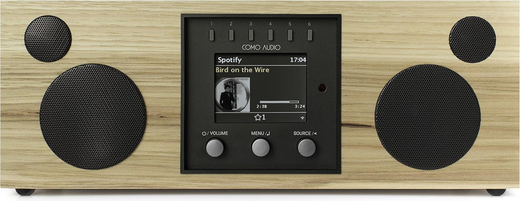Piano Black Wireless Speaker I4006