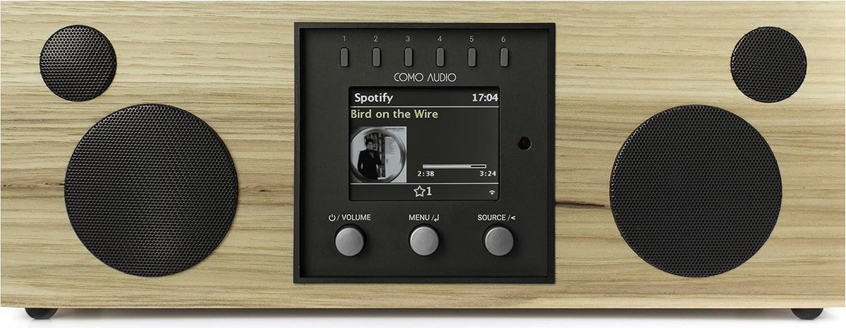 Piano Black Wireless Speaker I4006