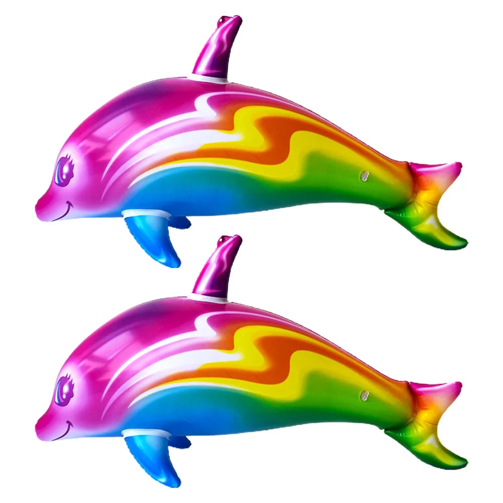 2pcs Big Inflatable Dolphin Toys P961690
