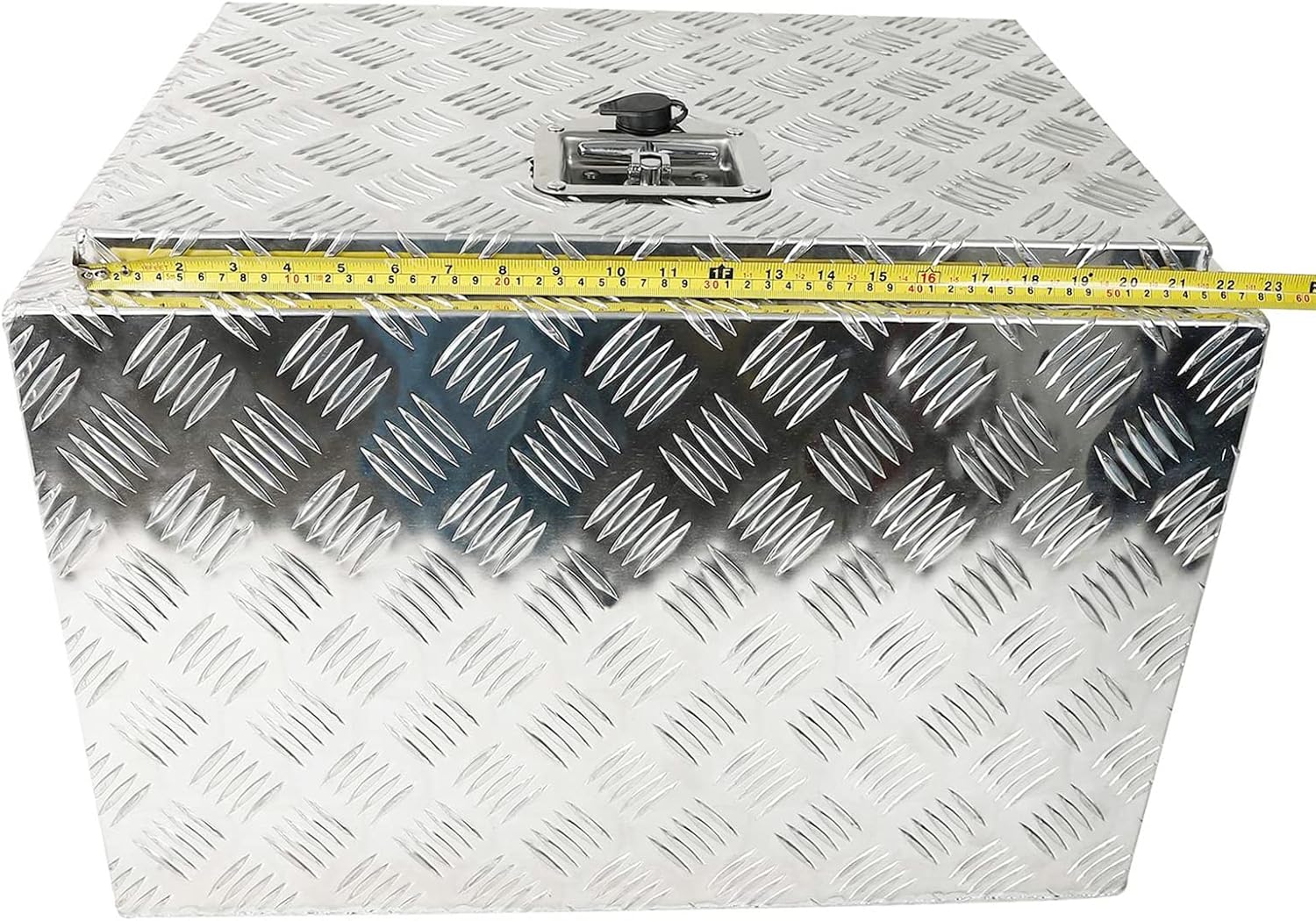 Silver Aluminum Pick Up Truck Bed Tool Box with Lock Keys L558600