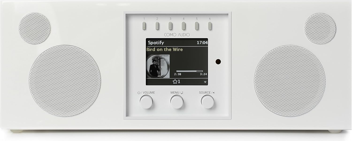 Piano Black Wireless Speaker I4006