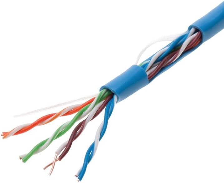 Cat5e Bulk Network Cable UTP Gray 24AWG Pack of 2 J316634