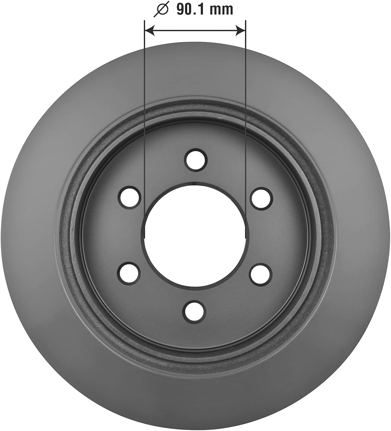 Rear Brake Rotor Pack of 2 E391