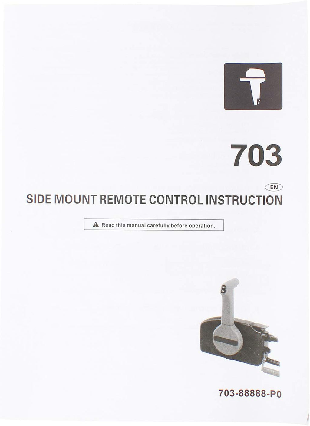 Side Mount Remote Control Box with 10 pins Wire Harness and Cable 16FT Z765745