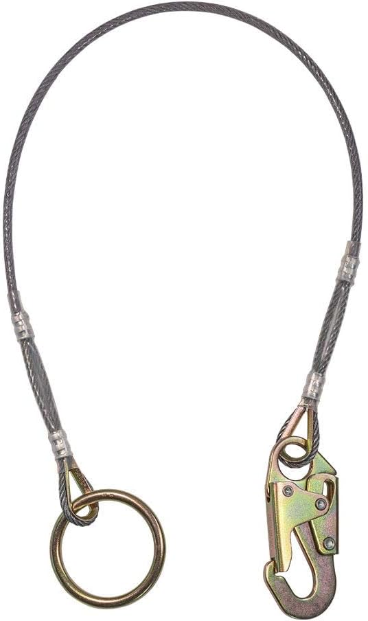 6' Anchor Cable Cross Arm with Vinyl Coated I-Beam Cable E26086